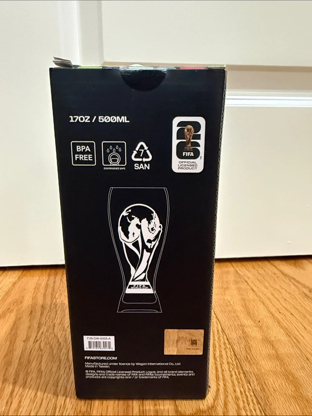 FIFA World Cup 2026 Shatterproof Beer Glass - Clear